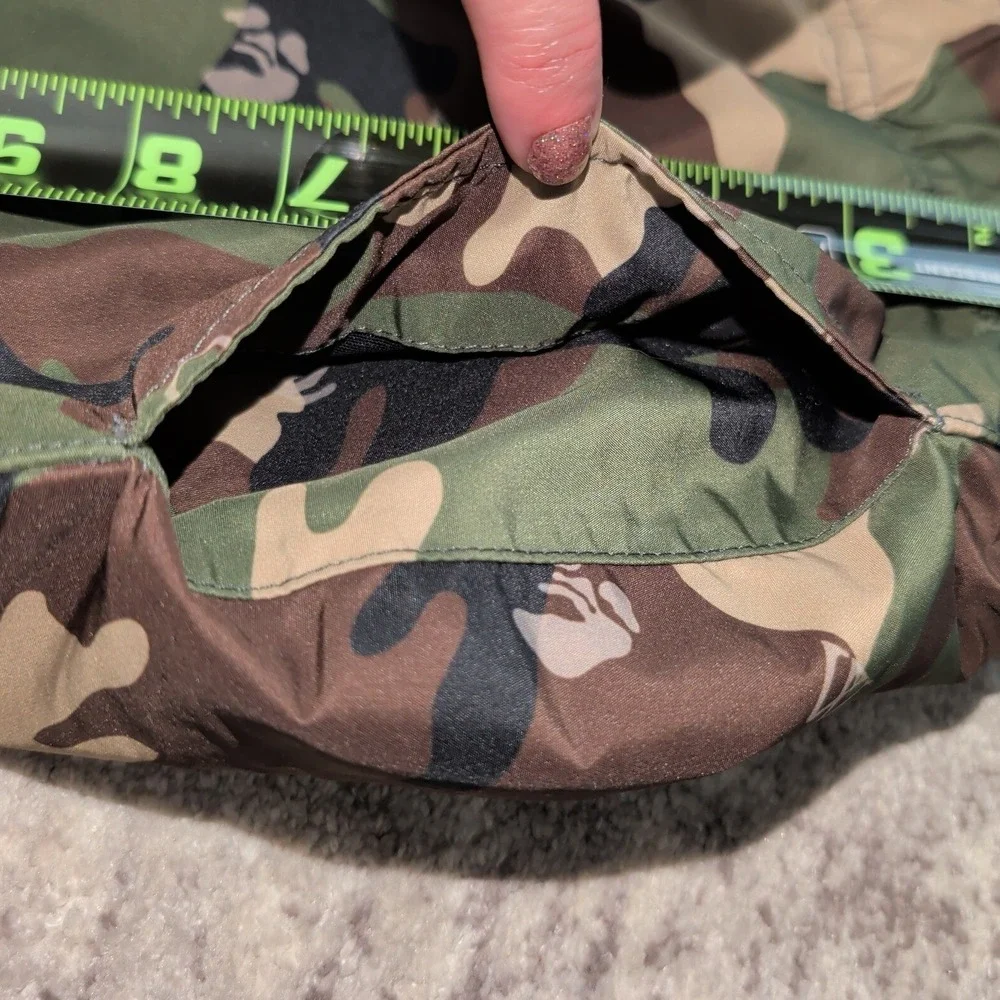 Off-White SS21 Allover Camo Swim Shorts Men's M Camouflage Logo $300 Designer